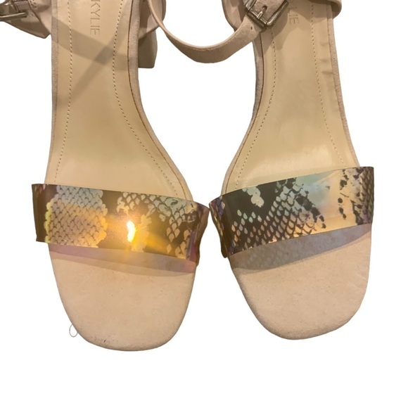 Kendall & Kylie Suede Brima Snake Print Sandal - Picture 6 of 9